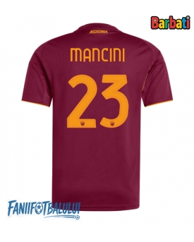 AS Roma Gianluca Mancini #23 Tricou Fotbal Replică 2025-26 Barbati Acasa